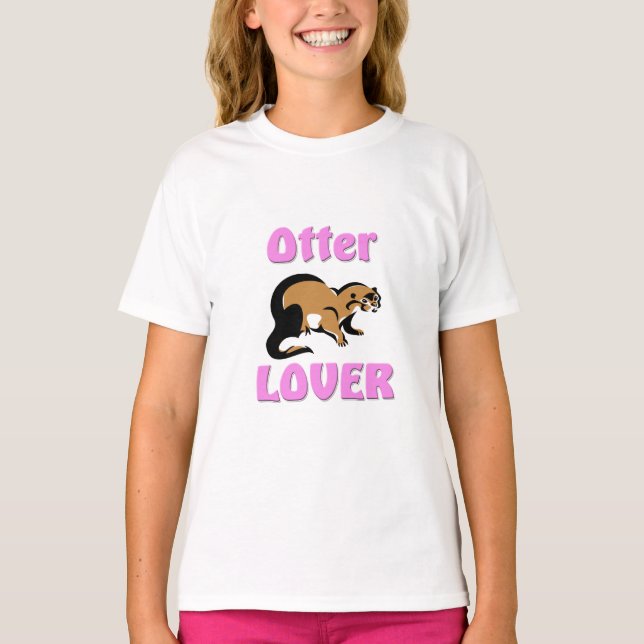 Camiseta Otter Lover (Anverso)