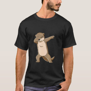 Camiseta Otter marino cutáneo bailando niños hombres mujere