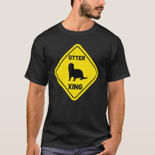 Camiseta Otter marino Xing Otter de río femenino