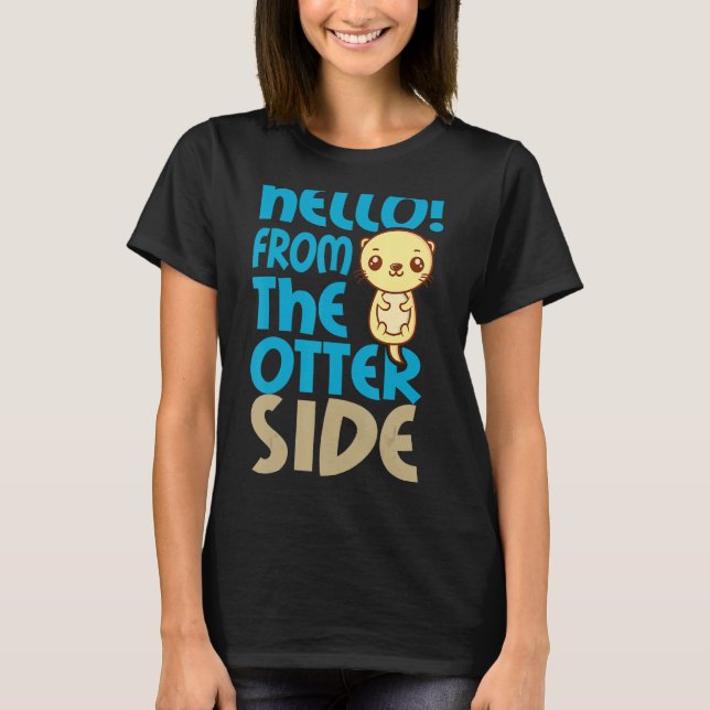 Camiseta Otter Otter Side (Anverso)