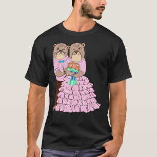 Camiseta Otter Otter Whisperer Animal Marine Biólogo Marr
