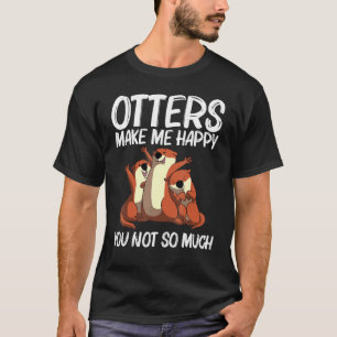 Camiseta Otter Para Hombres Mujeres Otter Animal Mascota