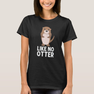 Camiseta Otter Para Hombres Mujeres Pupas Acuáticas Río Wea