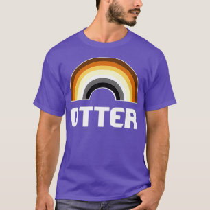 Camiseta Otter Rainbow Gay Bear Lobo del Orgullo Gay