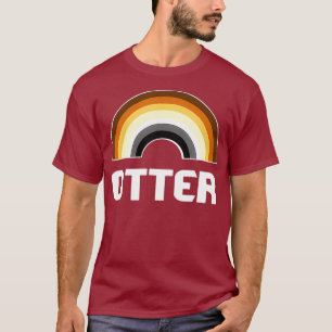 Camiseta Otter Rainbow Gay Bear Lobo del Orgullo Gay