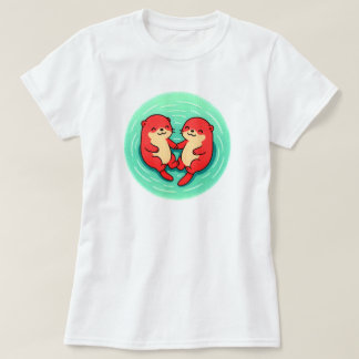 Camiseta Otter Ripple - Guardianes de ríos | SOLO BLANCO