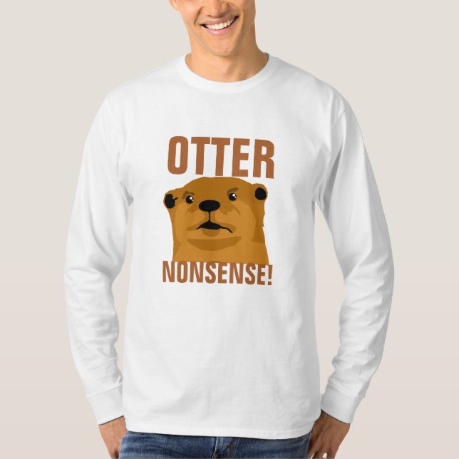 Camiseta Otter sinsentido (Anverso)