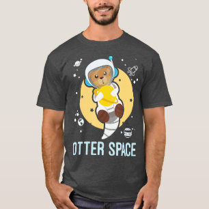 Camiseta Otter Space Funny Gag Galaxia con Space Otter