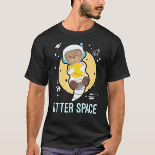 Camiseta Otter Space Funny Gag Galaxy Space Otter
