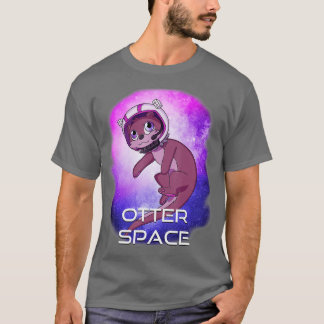 Camiseta Otter Space Outer Space Stars Sea River Otter