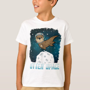 Camiseta Otter Space Shirt, divertido animal del espacio ex