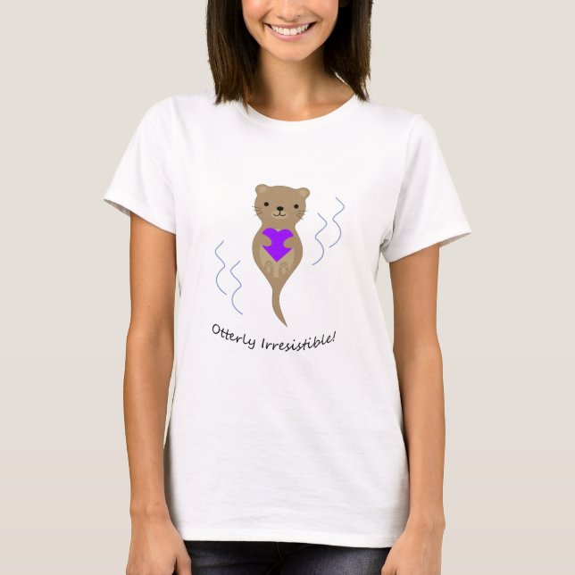 Camiseta Otter totalmente irresistible (Anverso)