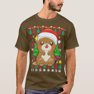 Camiseta Otter Ugly Navidades Xmas