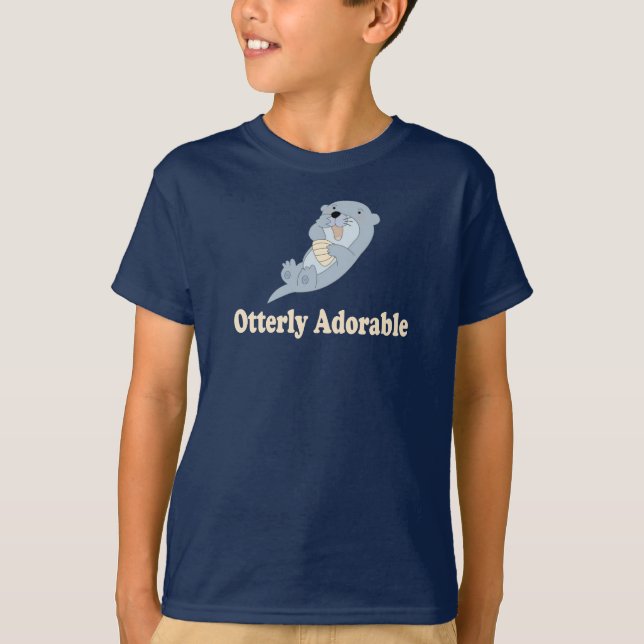 CAMISETA OTTERBLE ADORABLE (Anverso)