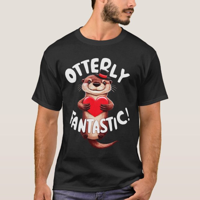 Camiseta Otterly Fantastic Funny Sitive Quote Sea Lover Pun (Anverso)