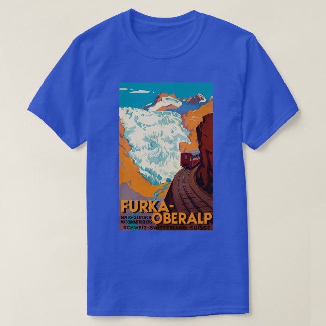 Camiseta Otto Ernst Swiss 18841967 FurkaOberalp Suiza (Diseño del anverso)