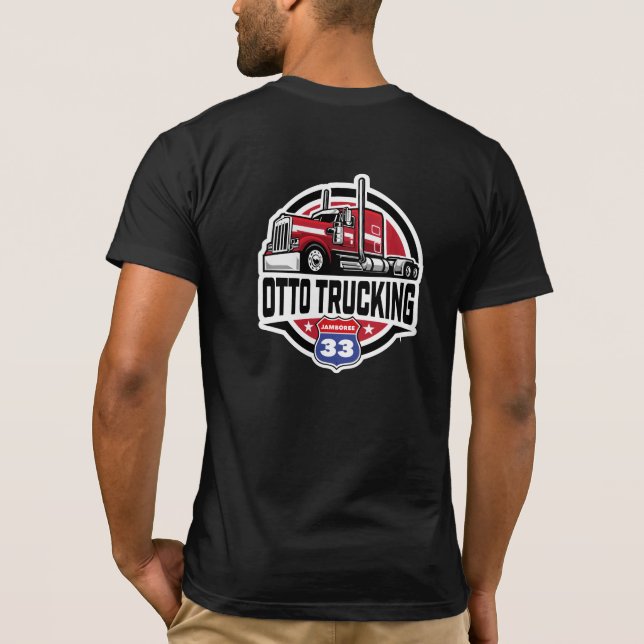 Camiseta Otto Trucking #1 (Reverso)