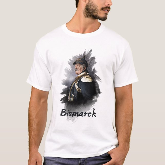 Camiseta Otto von Bismarck Retrait Art (Anverso)
