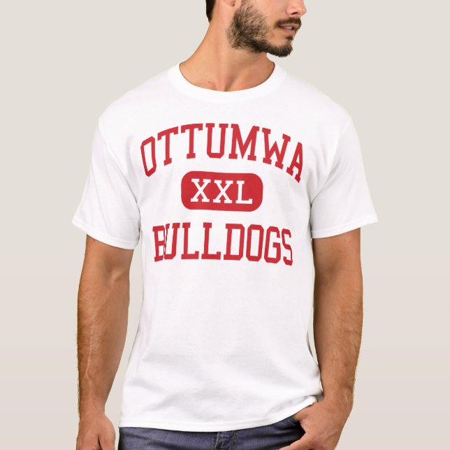 Camiseta Ottumwa - bulldoges - High School secundaria - (Anverso)