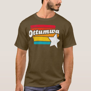 Camiseta Ottumwa Iowa Vintage Distresage Souvenir 2