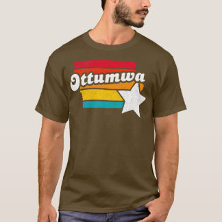 Camiseta Ottumwa Iowa Vintage Distresage Souvenir 2