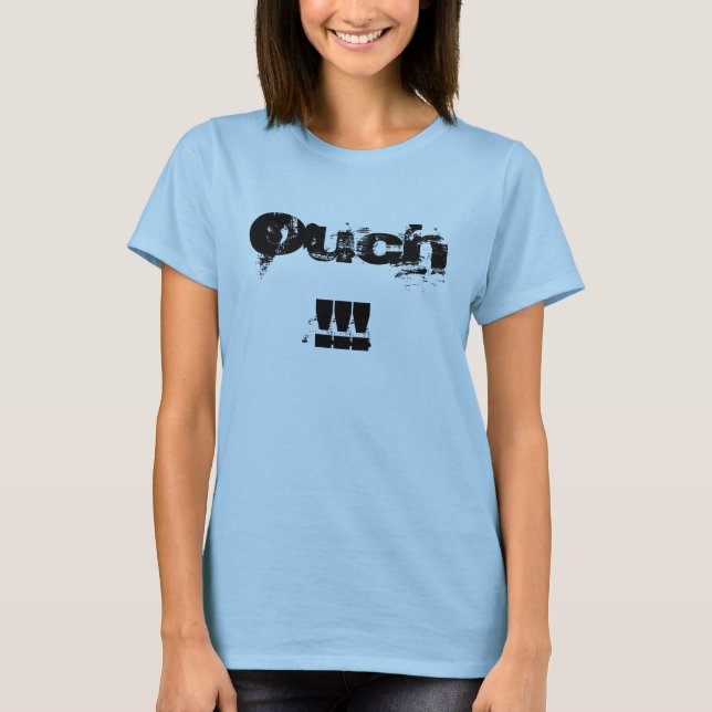 Camiseta ¡Ouch!!! (Anverso)