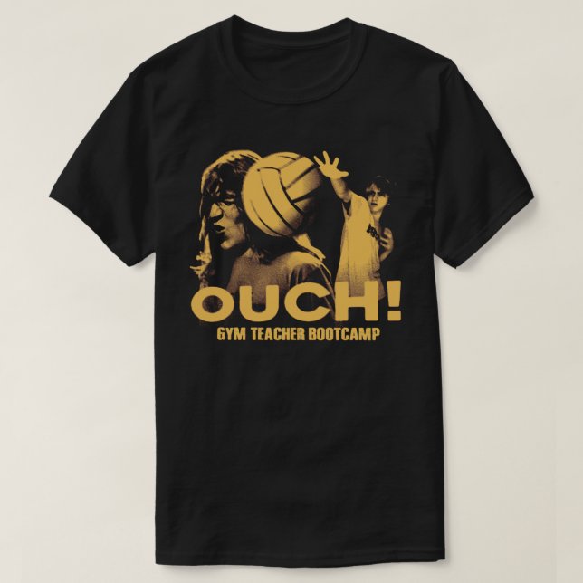Camiseta OUCH! de Bootcamp para Profesores de Gimn (Diseño del anverso)