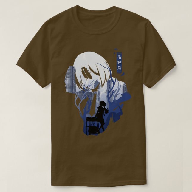 Camiseta Ougi Oshino Monogatari (Diseño del anverso)