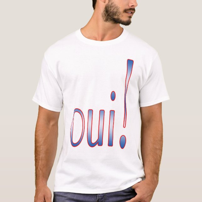 Camiseta ¡Oui! (Anverso)