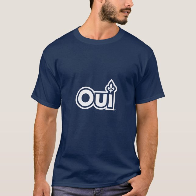 Camiseta OUI Québec (Anverso)