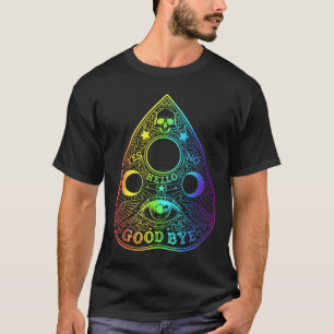 Camiseta Ouija Junta Planchette Halloween Gótico Paranormal