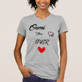 Camiseta Oumi para siempre - Corazón