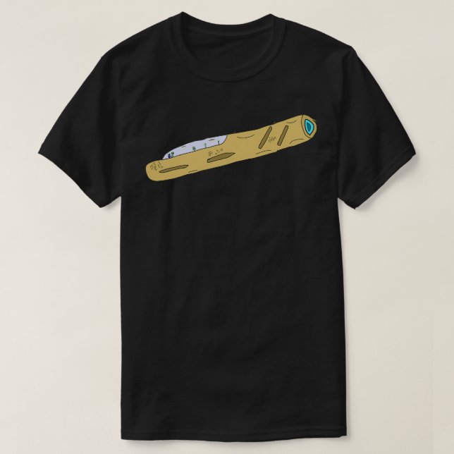 Camiseta oumuamua (Diseño del anverso)