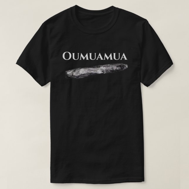 Camiseta Oumuamua (Diseño del anverso)