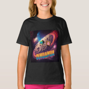 Camiseta oumuamua cometa espacial alienígena que solo pasa 