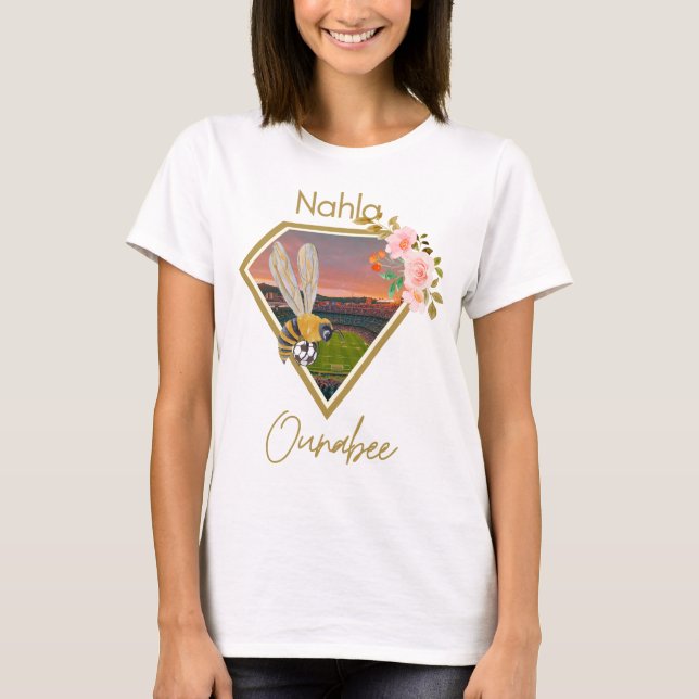 Camiseta Ounabee Nahla Funny Morocco Football (Anverso)