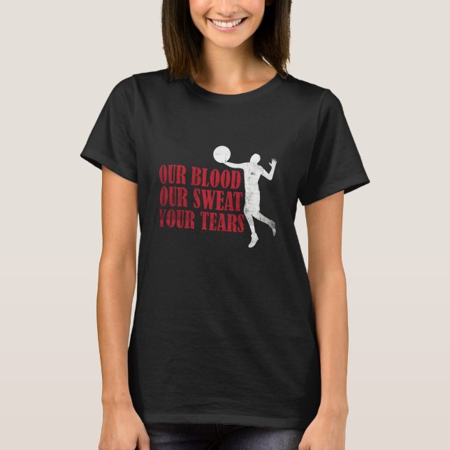 Camiseta Our Blood Our t Your Tears Volleyball  3 (Anverso)