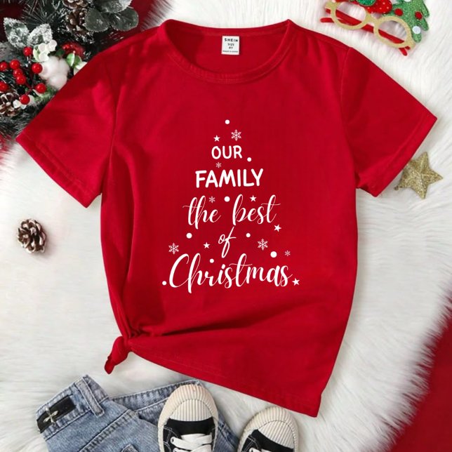 Camiseta Our Family The Best of Christmas  (Subido por el creador)