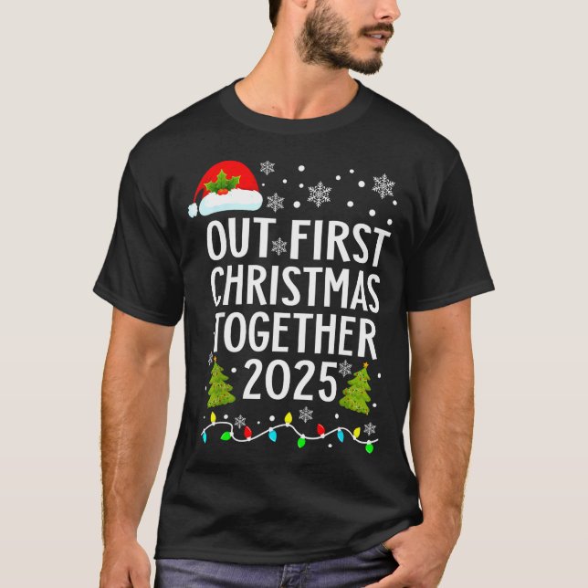 Camiseta Our First Christmas Together 2025 Matching Christm (Anverso)