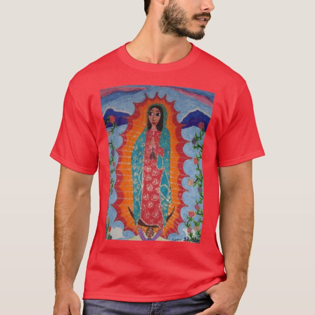 Camiseta Our Lady of Guadalupe retro (Anverso)