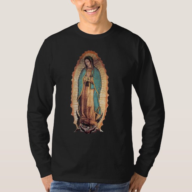 Camiseta Our Lady of Guadalupe Saint Virgin Mary (Anverso)