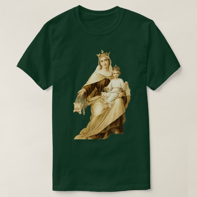 Camiseta Our Lady of Mount Carmel (Diseño del anverso)