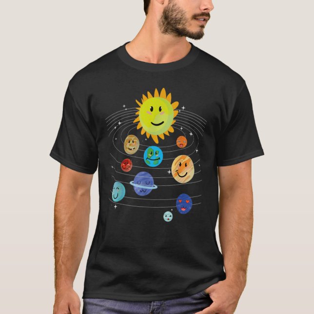 Camiseta Our Solar System planet Science Education Space bo (Anverso)