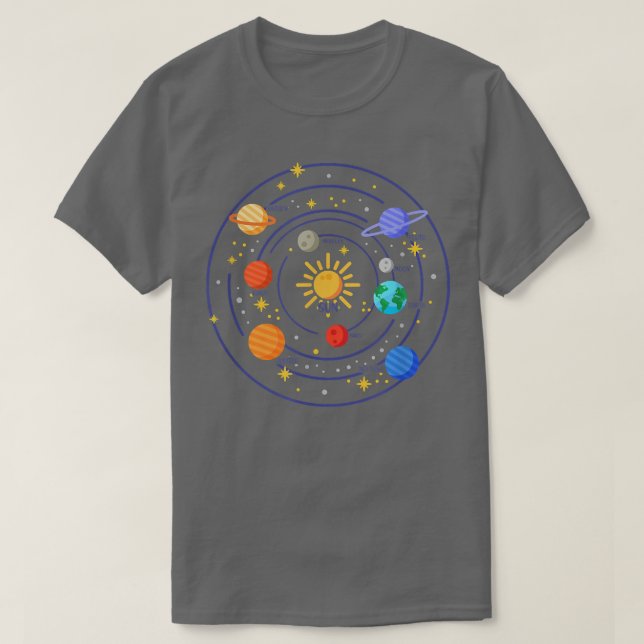Camiseta Our Solar System Science Education - Cosmology Con (Diseño del anverso)