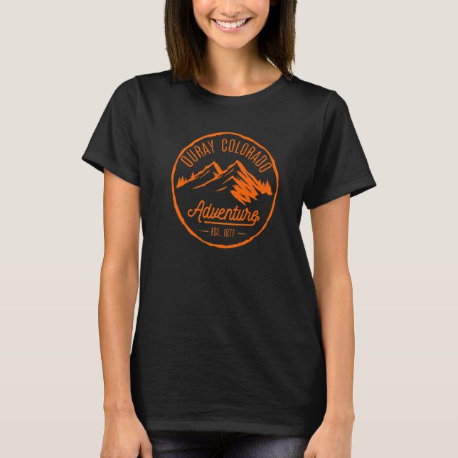 Camiseta Ouray Colorado Mountains Hot Springs Premium (Anverso)