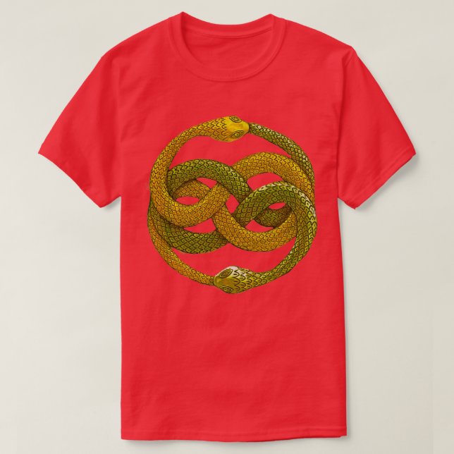 Camiseta Ouroboros Auryn doble (Diseño del anverso)