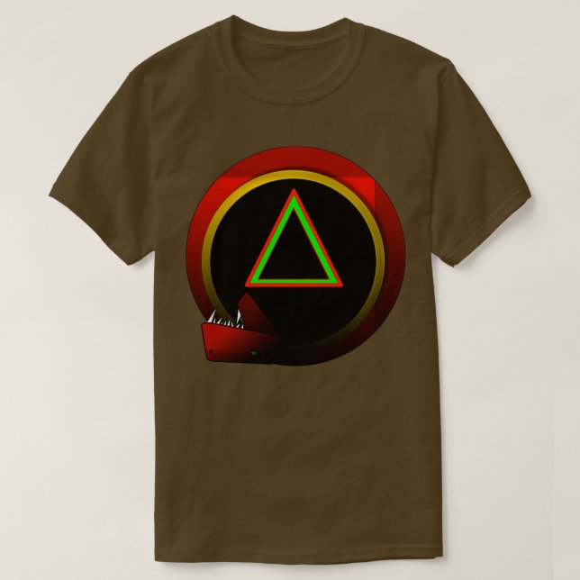 Camiseta Ouroboros de incendios alquímicos (Diseño del anverso)