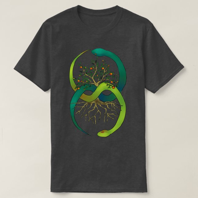 Camiseta Ouroboros Tree of Life (Diseño del anverso)