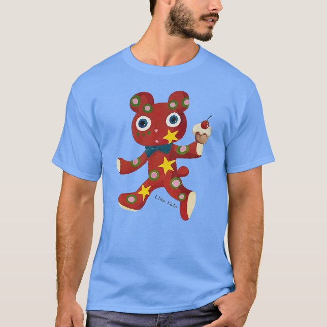 Camiseta ours_rouge (Anverso)
