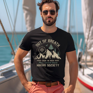 Camiseta Out of Breath Hiking Society T-Shirt